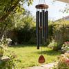 Clear Sound Wind Chime Metal with 6 Aluminum Tubes Garden Hanging Chimes
