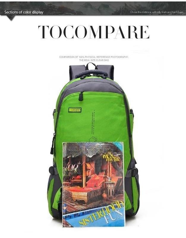Waterproof Ourdoor Backpack Sports Rucksack Hiking Climbing Camping Hiking Knapsack Packsack Bag