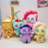 Kawaii Pony Plush Backpack Pendant Keychain Twilight Sparkle Fluttershy Pinkie Pie Cute Bag Decoration Toy Gift