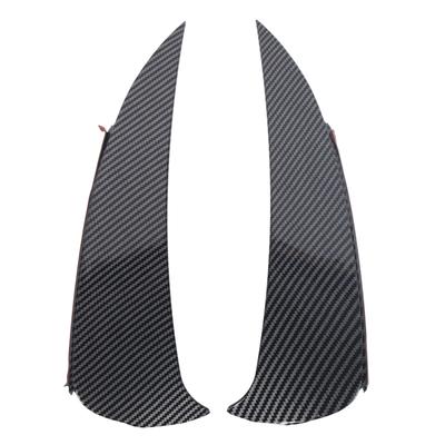 1 Pair Rear Bumper Splitter Carbon Fiber Style Rear Bumper Lip Splitter Spoiler Diffuser