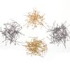 50/100Pcs Stainless Steel 9-Shape Needle Charm Accessories For DIY Necklace Bracelet Jewelry Making