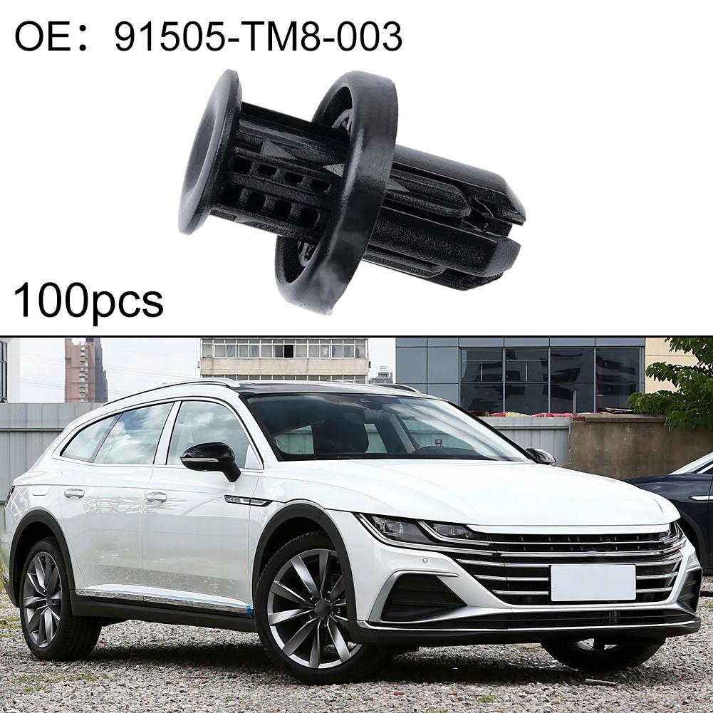 Набор из 100 клипс бампера для Honda, для Acura с номером детали 91505TM8003