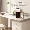 Miniature Bookshelf Ornament Creative Solid Wood Plastic Anxiety Bookshelf for Rooms Desktop Decoration