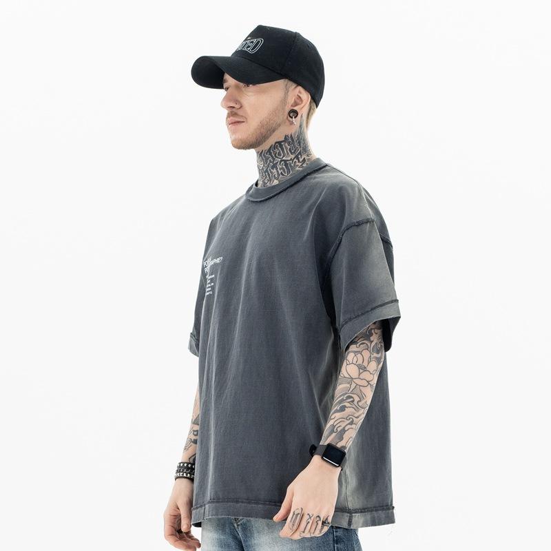 New Versatile Pure Cotton Sports Fitness Men'S Twill Polo Shirt, Business Casual Men'S Solid Color Short Sleeved T-Shirt