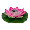 RGB Solar Floating Lotus Light 7 Color Changing Lotus Night Lamp Decor Water Floating Lamp  Pool