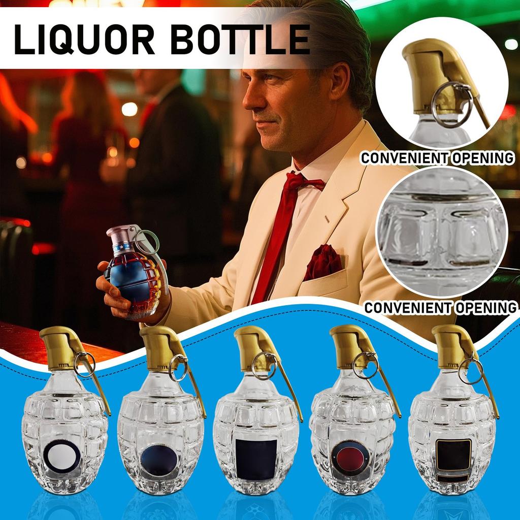 Military Hand Whiskey Bottle, Engraved Hand Shape Whiskey Glass, New Veteran Commemorative Bottle, Unique Gift For Men, Whiskey Lovers