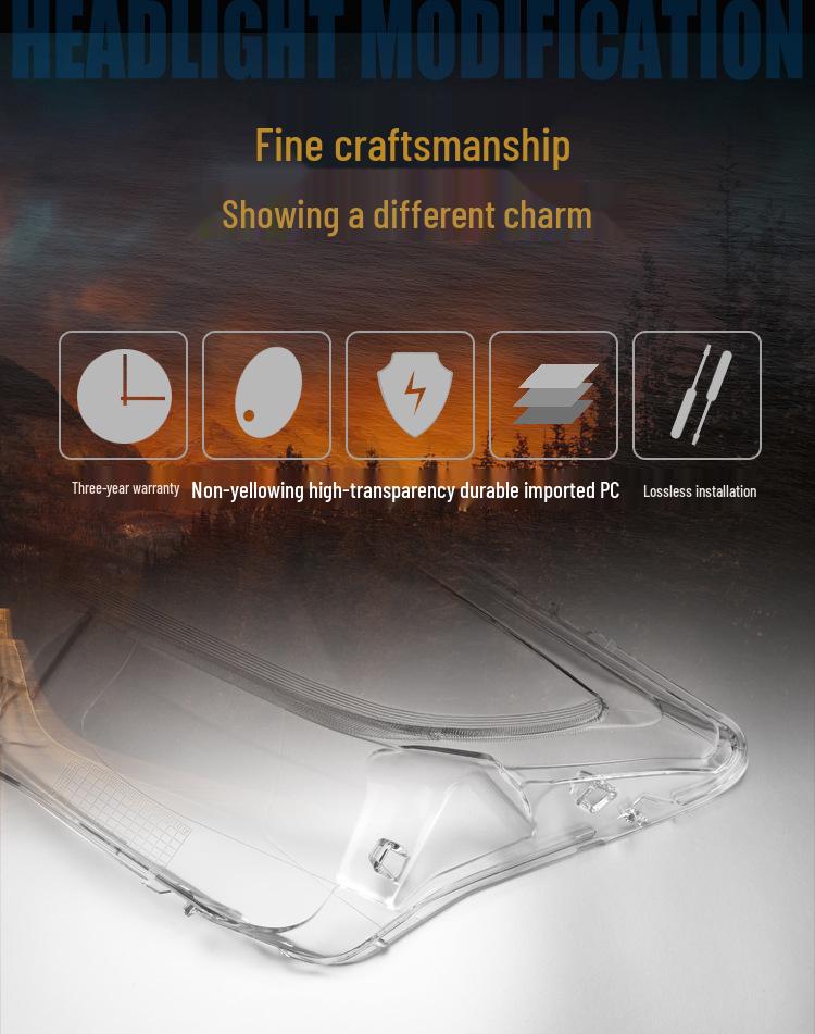 Maserati Levante Headlight Lens Cover (2016-2020)