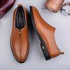 2024 Leder Herrenschuhe Lässig Luxus Italienisch Weich Herren Slipper Handgefertigte Mokassins Herren Atmungsaktiv Slip-on Bootsschuhe Oxford Schuhe