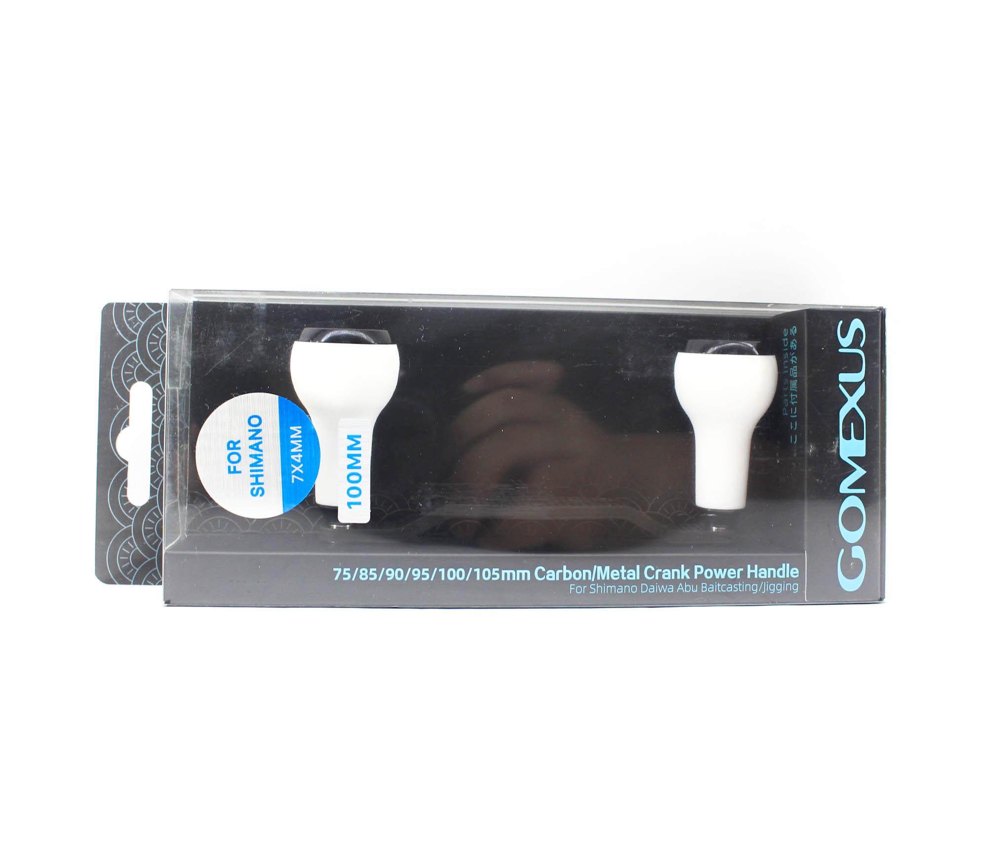 

Ручка Gomexus DCS100A27WTBK Carbon White Black 100мм 7x4мм Shimano (7535)