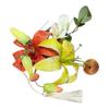 Lexington & Canopy Lily Yellow Orange 7-piece Set Hair Ornament for Coming-of-Age Ceremony, Hakama, Graduation Ceremony, Furisode, Yukata,