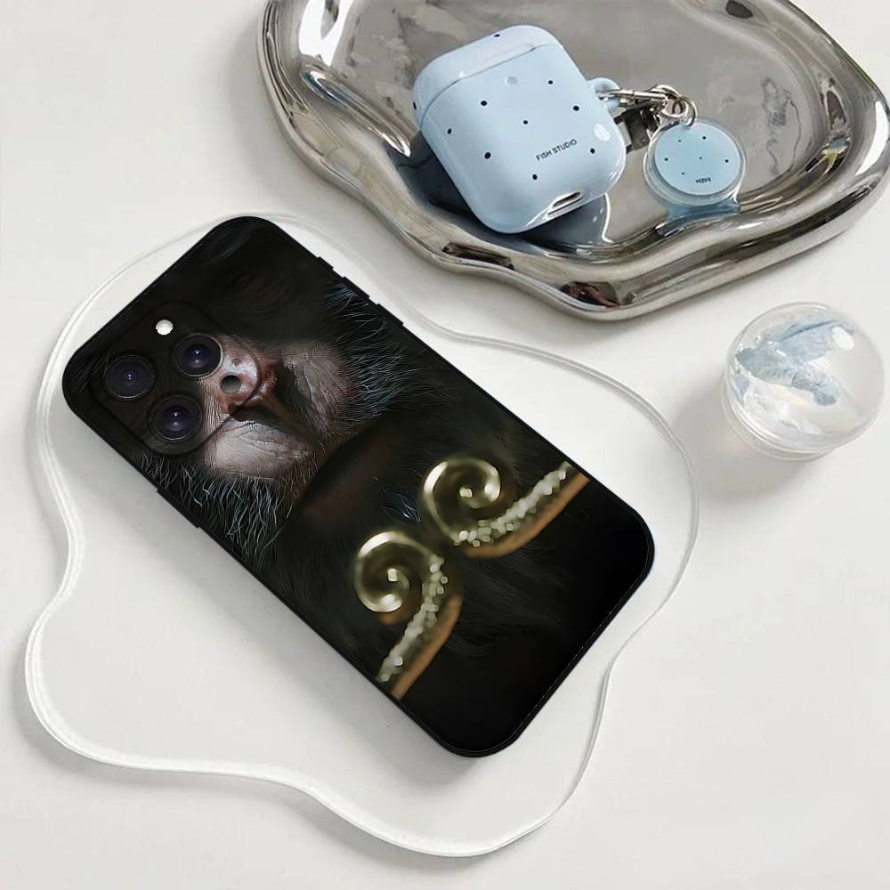Black Myth Wukong Games Phone Case Phone Case For Iphone 17 16 15 11 13 14 Pro Max X Xr Xs Max 12mini Black Shell Cover Case