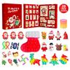 Fidget Christmas Advent Calendar 24 Days of Surprises Fidget Gift Box Christmas Countdown Advent Calendars for Kid New Year Gift