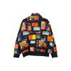 Li Ning Sports Basketball Collection Sweatshirts Men's Black Stand Collar Moderate Cardigan AWDRA27-1
