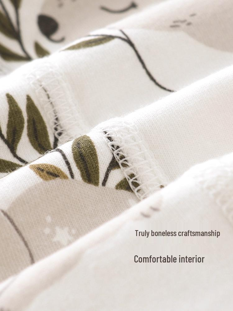 Jesienno-zimowy pikowany pajacyk dla noworodka - Miękki bawełniany kombinezon dla niemowląt, lekki 40g, bezszwowa konstrukcja dla wygodnego raczkowania