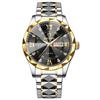 Fashion Mens Watches 30M Waterproof Top Quartz Watch Men Date Week Stainless Steel Dress Wrist Watches for Men Business Watch Man