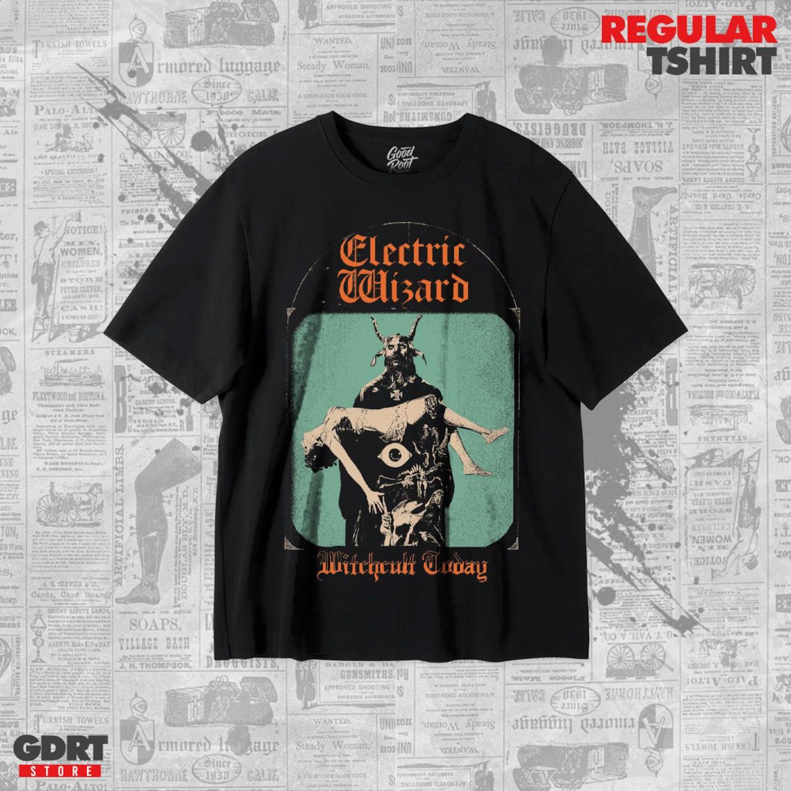 Electric Wizard T shirt - Witchcult Today Albums - Unisex Heavy Shirt L