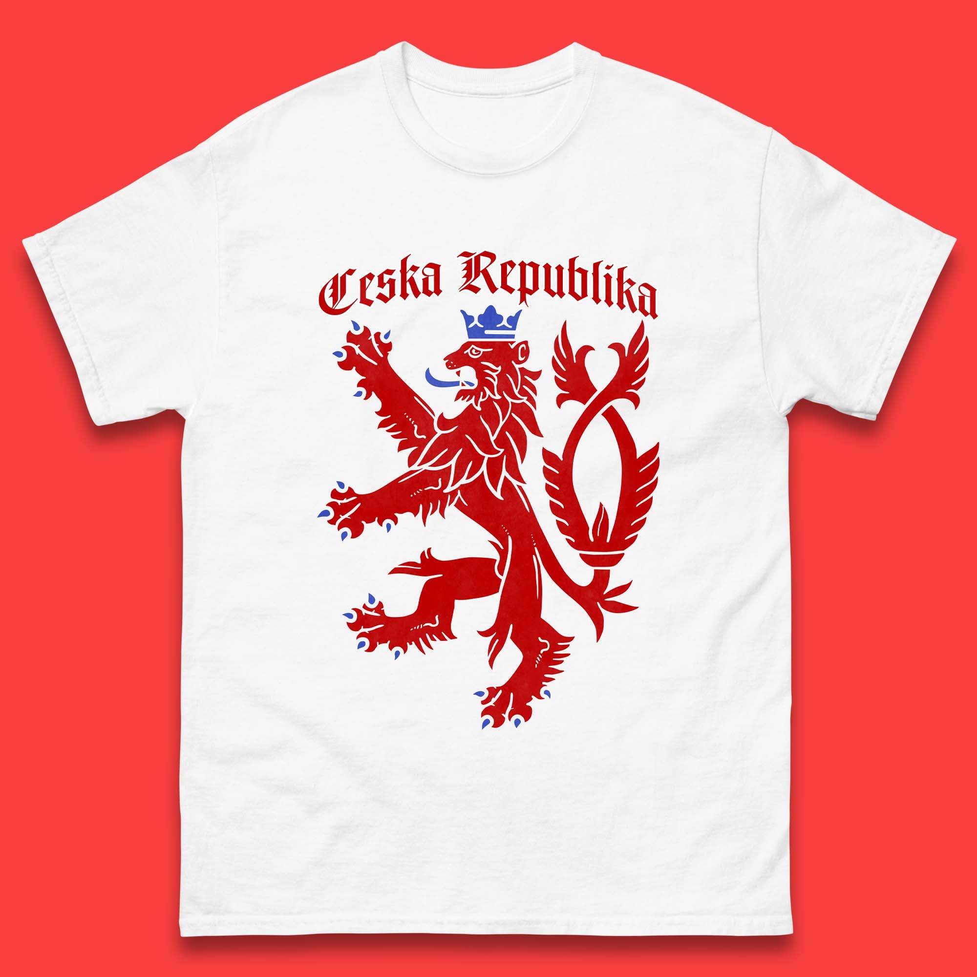 Ceska Republika Mens T-Shirt Womens Tops Tees 4XL