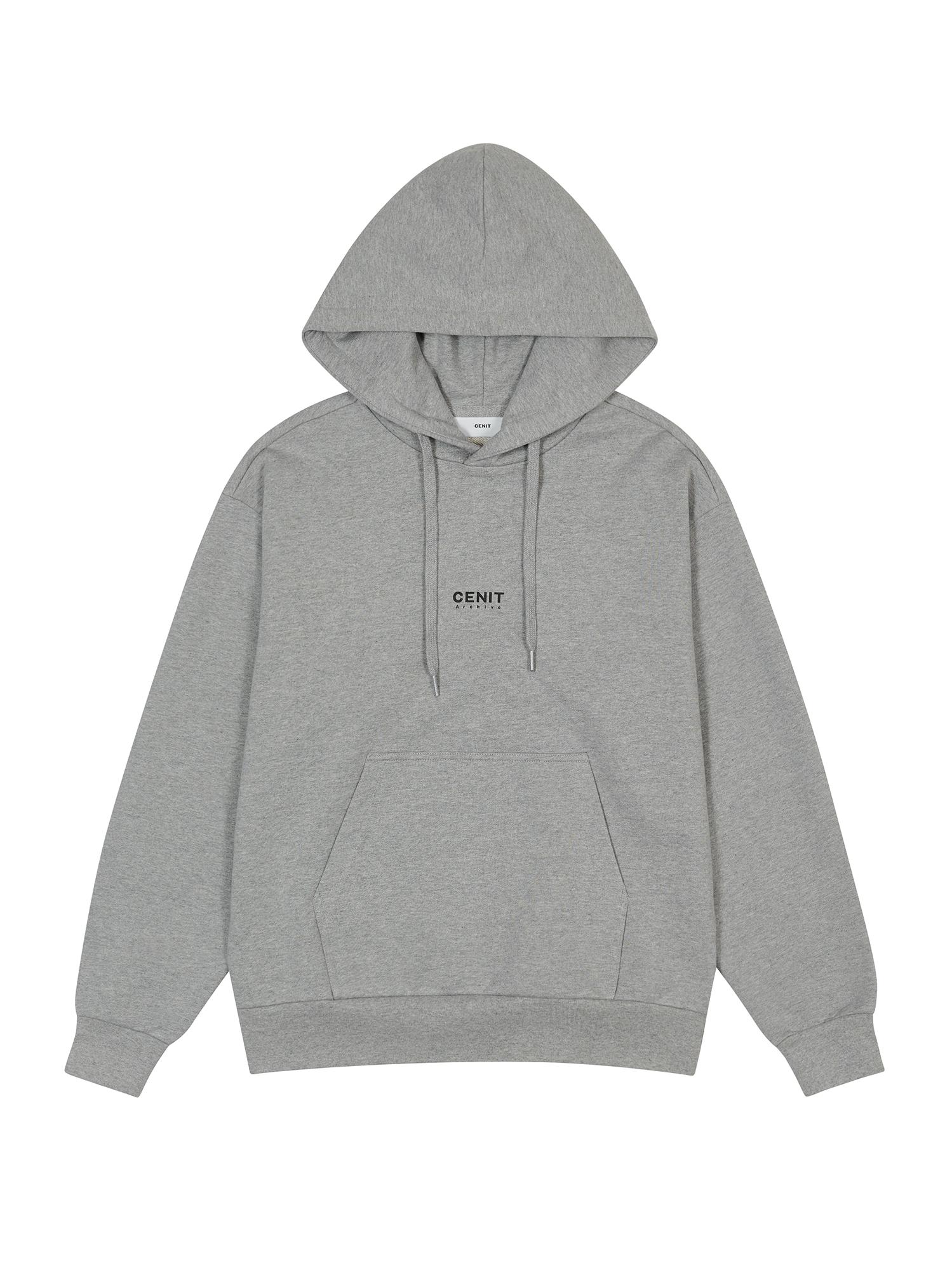 Senit Basic Hoodie T-Shirt Gray Gray/S