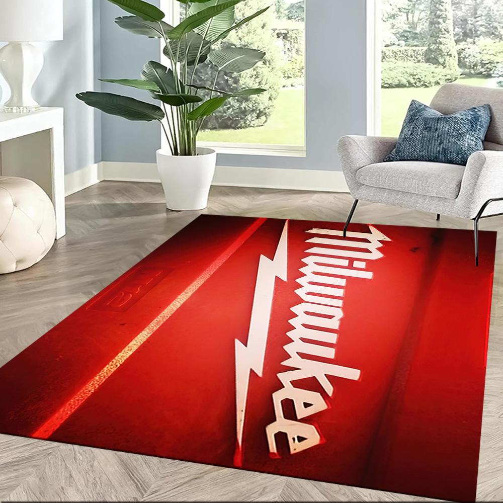 Love Milwaukee Tools Square Rugs Are a Great Choice for Living Rooms, Bedrooms, Home Décor, and As Gifts.