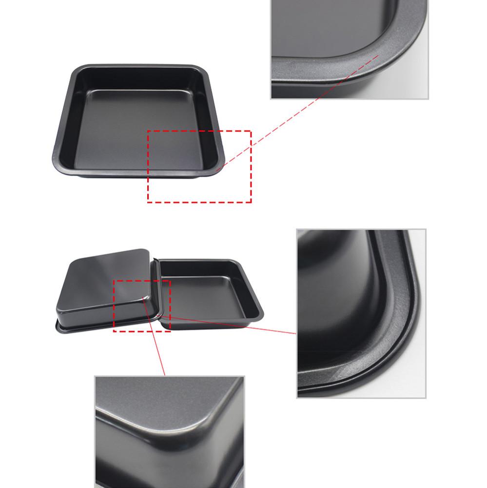  Square Cake Pan 8 inch Cake Baking Pan Non-Stick Bakeware Cake Make Pan