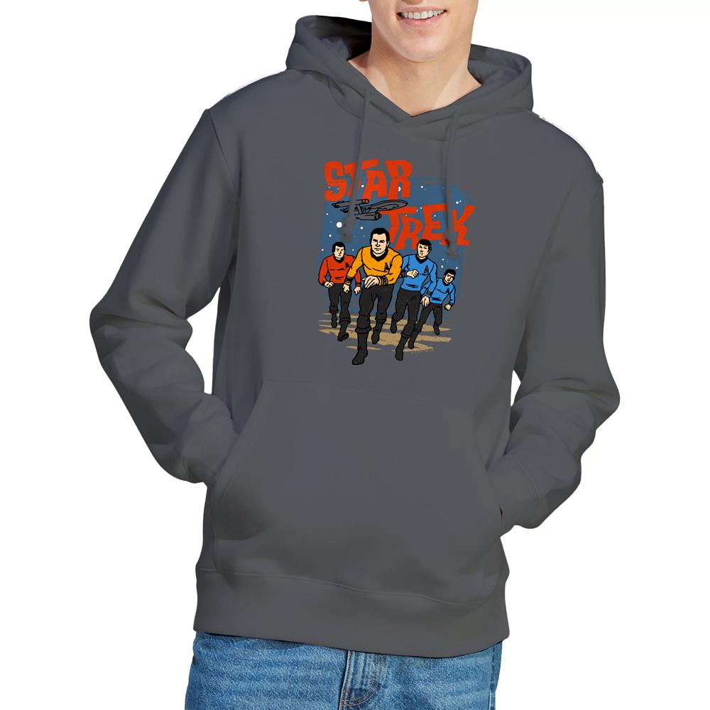 Star Trek Mens Run Forward Hoodie