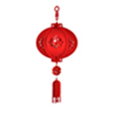 Happy New Year Chinese Red Lucky Lantern Hanging Spring Festival Home Decoration