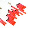 20pcs Super Buoyancy Fishing Float Good Stability Sensitivity Floating Stem Transparent Durable Floating Tubes Kits