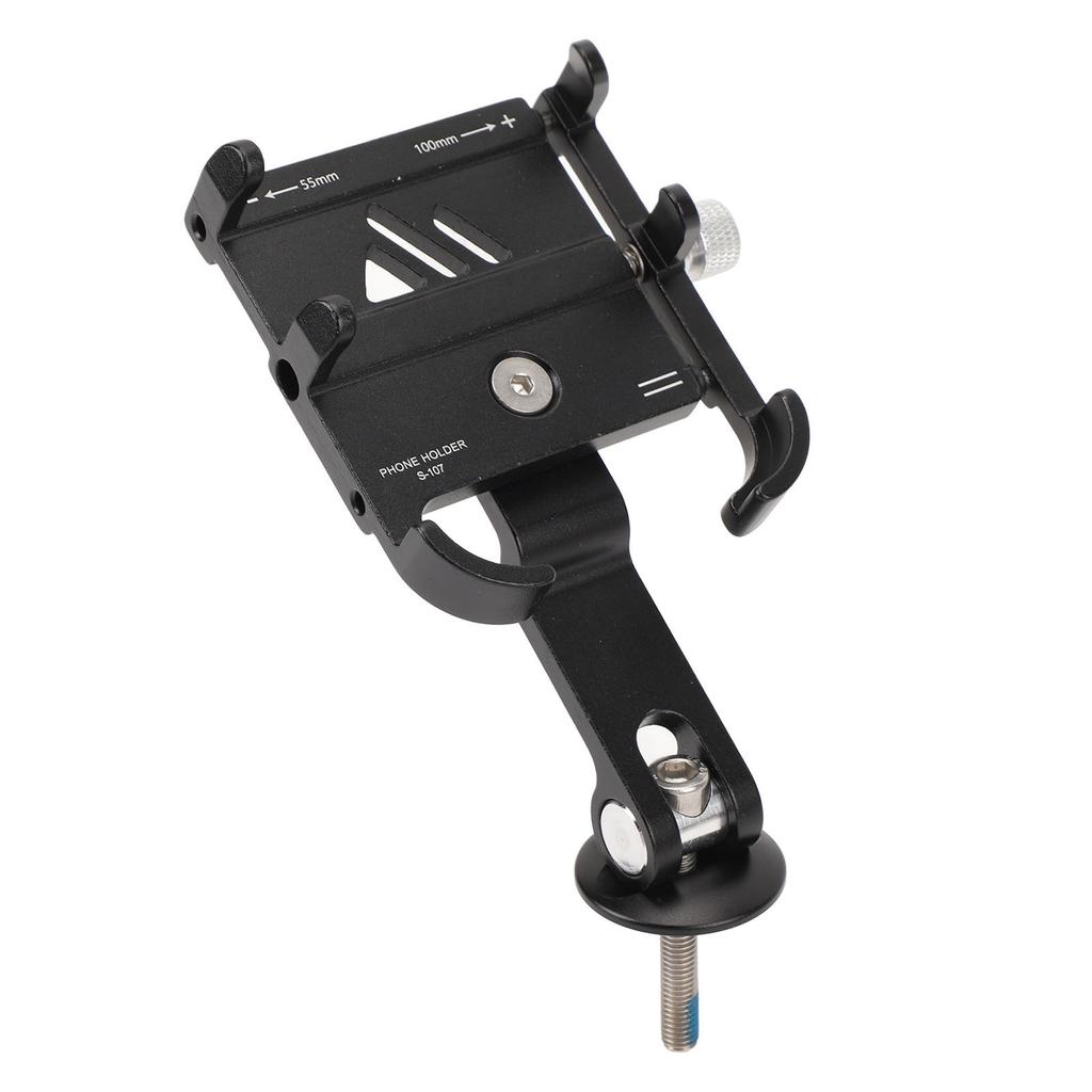 Bike Stem Phone Holder Aluminum Alloy Adjustable Cycling Road Mountain Bike Phone Headset Mount for