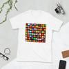 WORLD FLAGS FAN AWESOME GRAPHIC Short-Sleeve Unisex T-Shirt