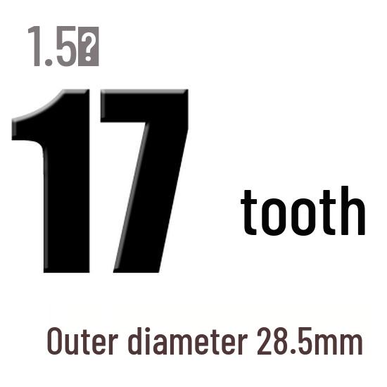 1,5M Modul Stirnrad, 13-120 Zähne, Stahl Zahnstange, 45 Stahl, Wärmebehandelt