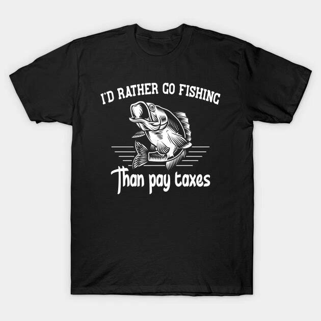 I d rather go fishing.. Made in Australia T-Shirt S