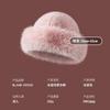 Hairy Mongolian Hat Girl Cute Face Small Dome Basin Hat Cold Warm Imitation Mink Warm Bucket Hat Winter