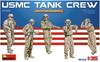 MiniArt Scale US Navy Marine Tank Crew Plastic Model Kit MA37008 1/35 (5-Piece Set)