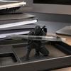 Versatile Pen Holder 3D Printed Ninja Holder, Unique Figurine, Creative Compact Desktop Organizer, Desk Decor Craft for Storage Decorative Cup