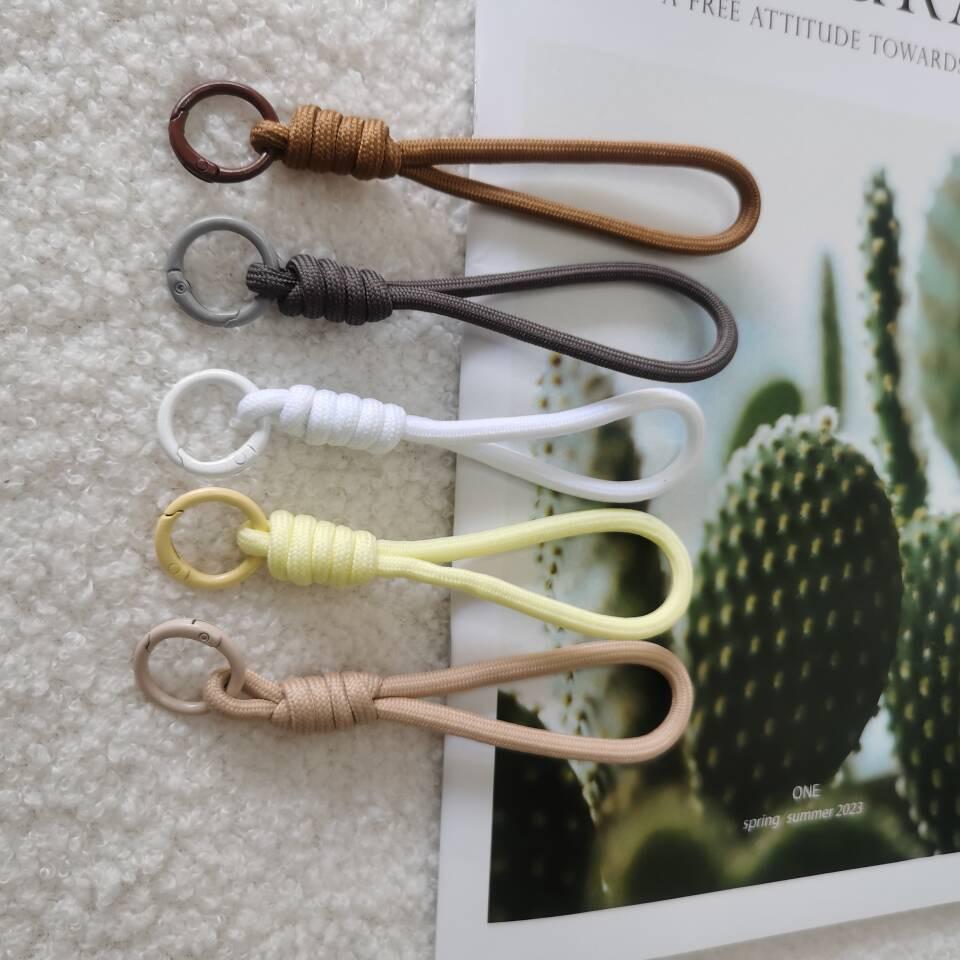 Multifunctional Mobile Phone and Water Cup Lanyard with Handmade Keychain Pendant