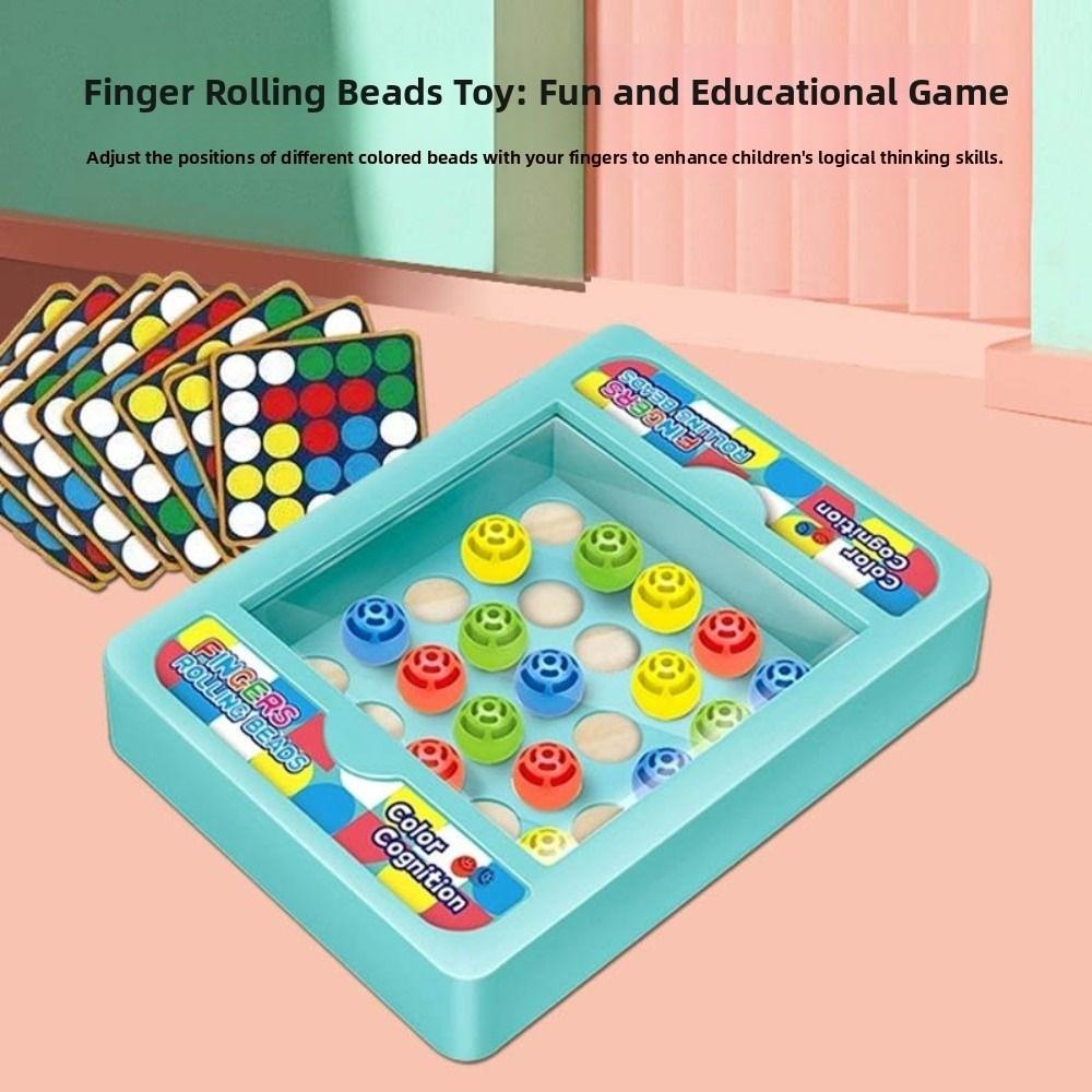 Intelligent Finger Rolling Ball Game Party Challenge Tabletop Game  Parent-child Interactive Toy