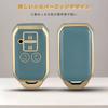 Smart Key Case for No Radio Fits the New Spacia Flair New and Made of TPU Material [OFFCURVE] Suzuki, 4-Button, Shockproof, Scratch-Resistant,