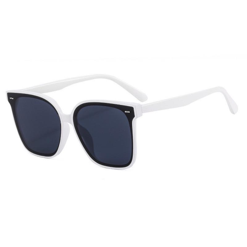 Women s 2026 Trendy Large Frame Sunglasses – High-End UV Protection  Slimming for Big Faces Non-Polarized