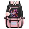 Large Capacity Backpack Hunters Prints Lightweight Travel Backpack Commuter Bag with Multiple Compartments for School Street Daily Outings