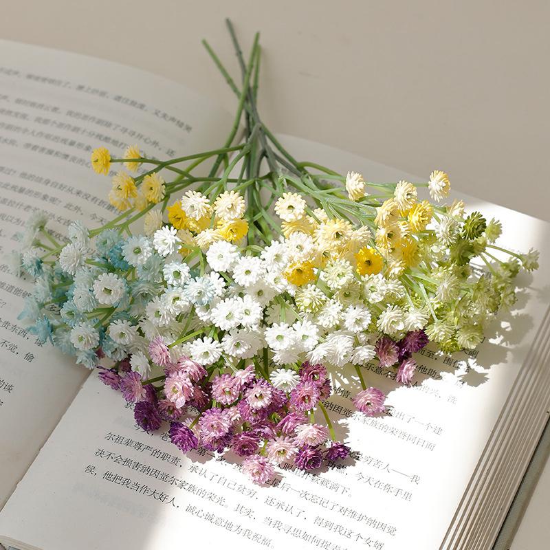 Artificial Gypsophila Small Bunch Wedding Bride Holding Flowers DIY For Wedding Home Decortion Fake Plant Arrangement