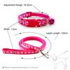 Dog Cat Collar Leash Adjustable Leashes Collar Puppy Outdoor Walking Chihuahua Terrier Schnauzer Outdoor Traction Rope General