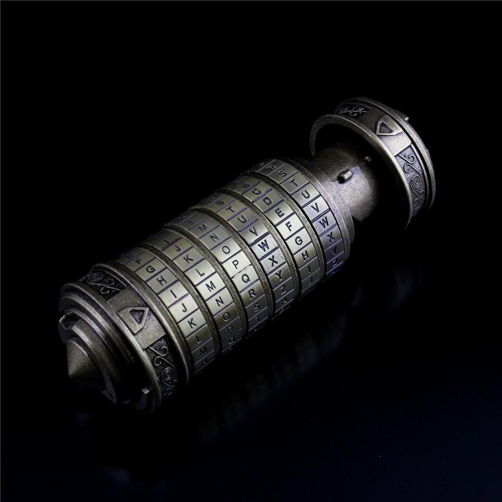 Vintage Bronze Da Vinci Code Schloss Perfektes Romantisches Geschenk Für Alle Anlässe