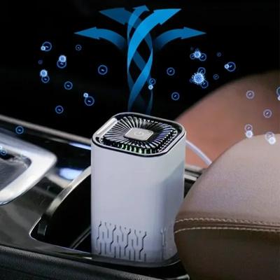 Purificadores de aire Pequeño purificador de aire portátil con filtro HEPA para el hogar Elimina el olor a humo Formaldehído para el dormitorio del automóvil Purificador de aire pequeño