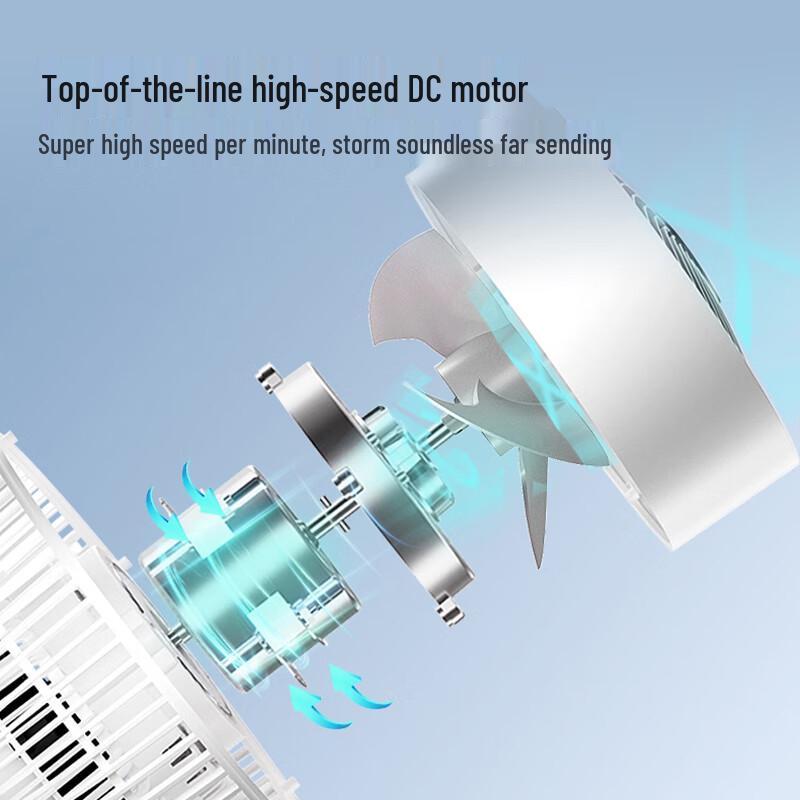 AIRMATE Swan MAX DC Inverter Air Circulating Fan with Voice Control & Negative Ion CN Plug (adapter Included)