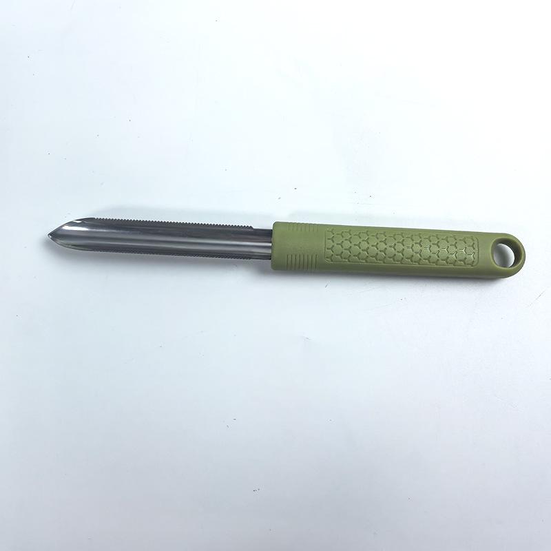 Multifunctional Kitchen Utensil Set: Stainless Steel Y-Handle Tools - Can Opener, Pizza Cutter, Cake Spatula