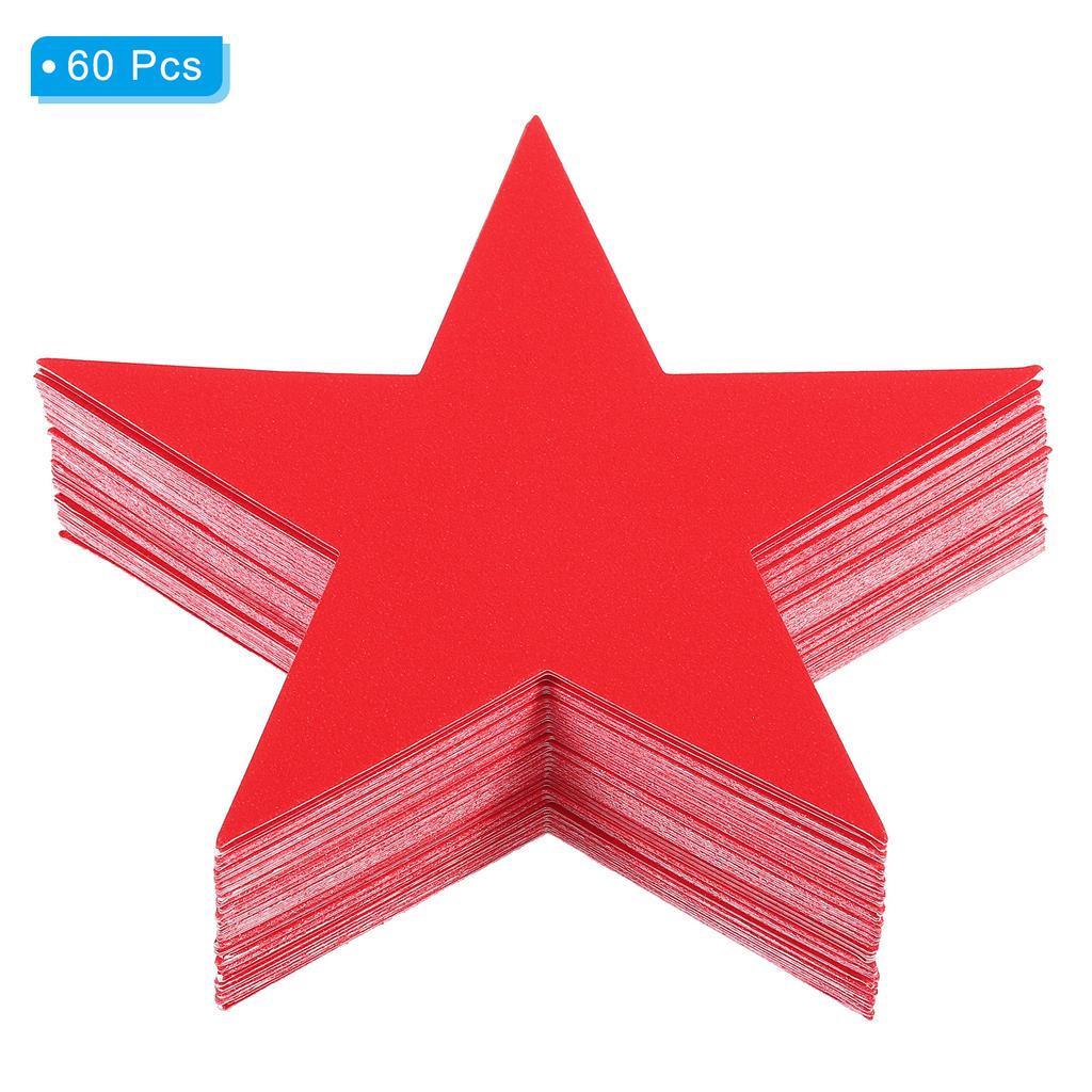 Cutouts Double Printed Paper Glitter Star Confetti Cutouts Cardboard Stars for Bulletin Board Classroom Party 48/60/150pcs