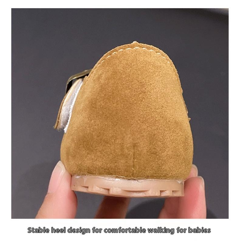 Spring and Autumn Girls' New Soft Sole Comfortable and Fashionable All-match College Style Moccasins