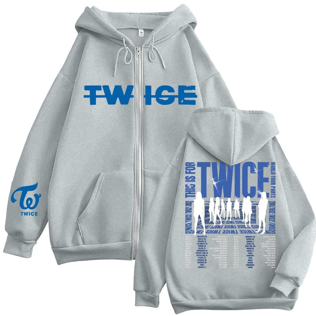 Damen Casual Mode Bedrucktes Langarm-Kapuzensweatshirt mit Reißverschluss