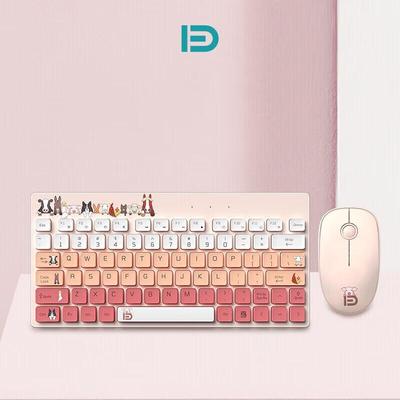 Fude 1501 Slim Wireless Keyboard & Mouse Set