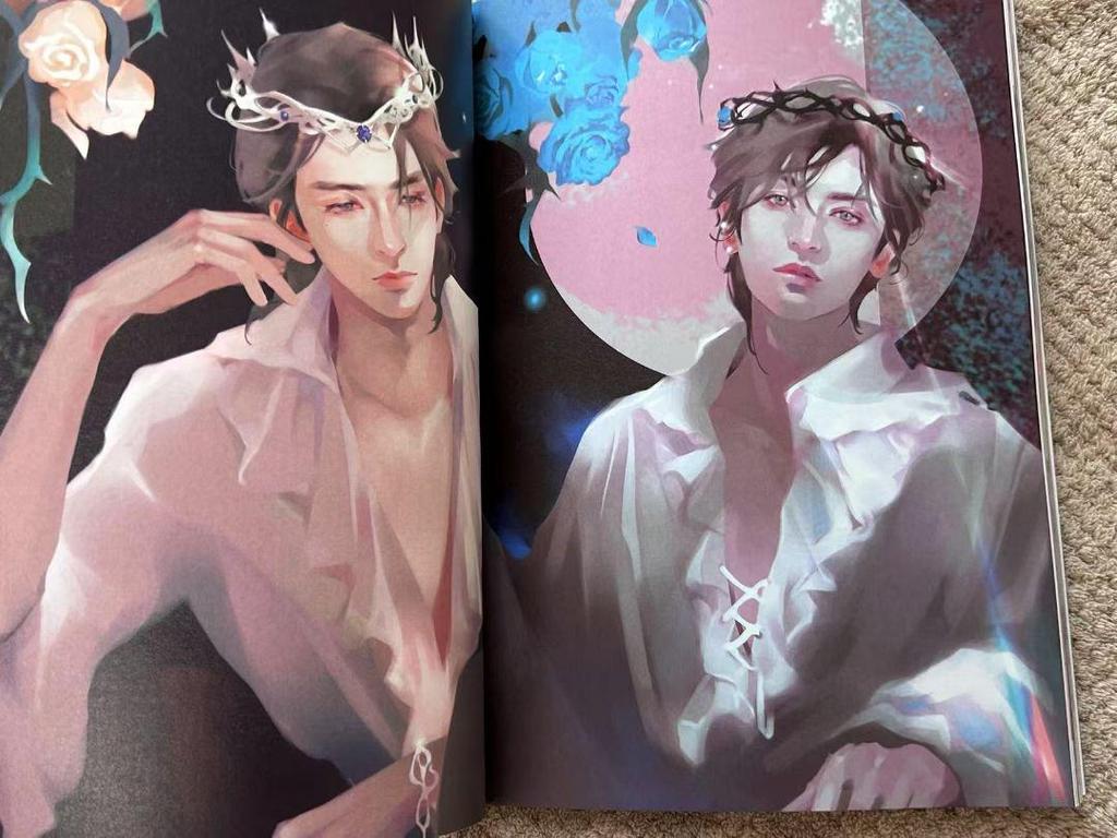 [USED] Shanhe Ling Zhang Zhelan Gong Jun Art Book Illustration Collection 8